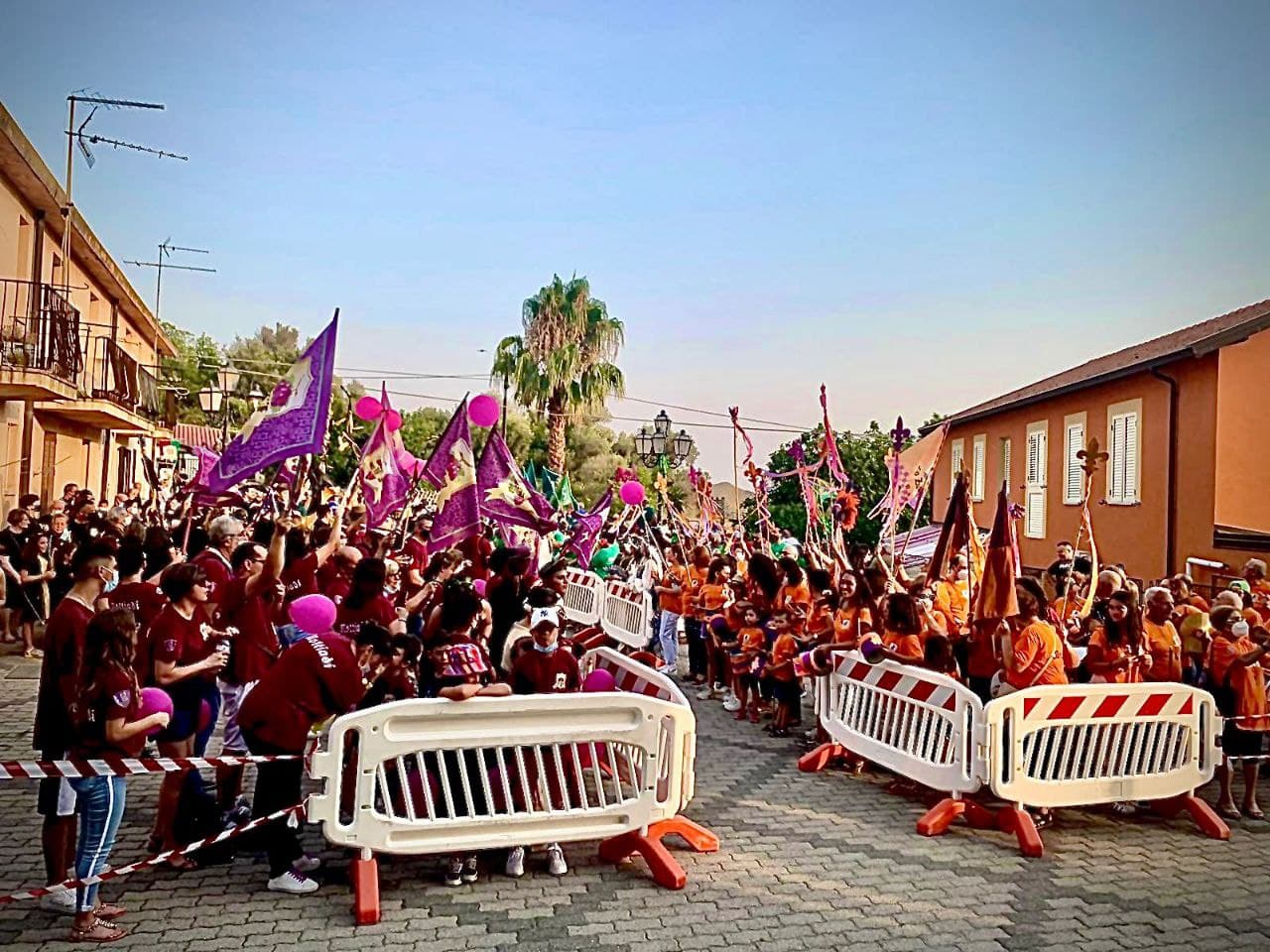 È iniziato il palio di Motta San Giovanni