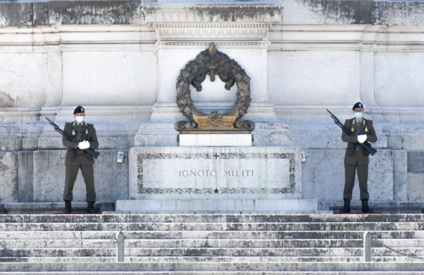 Il milite ignoto (Foto di Marco Calvarese - Agensir)