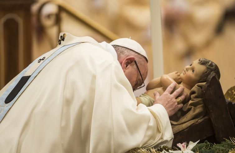 presepe spiegato da papa Francesco