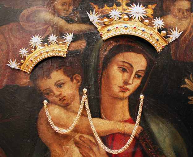 papa corone madonna consolazione