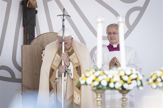 congresso eucaristico papa