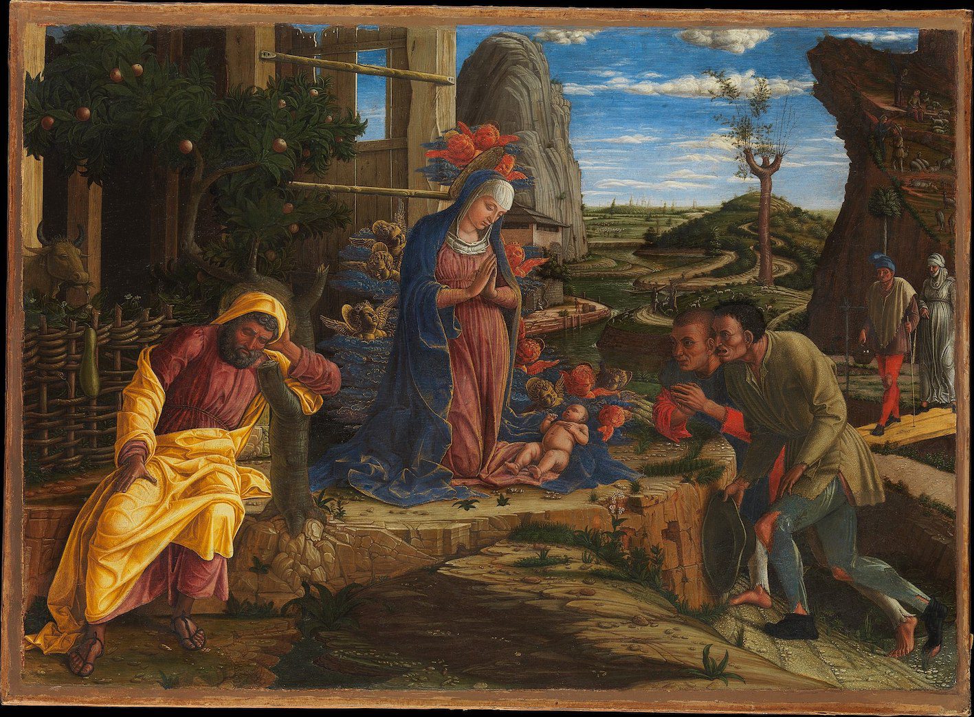 Andrea Mantegna - Adorazione dei Pastori