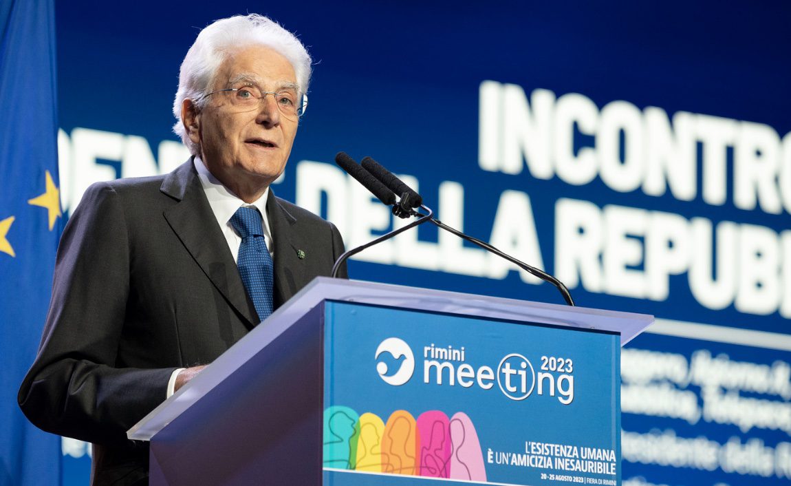 Mattarella al Meeting di Rimini