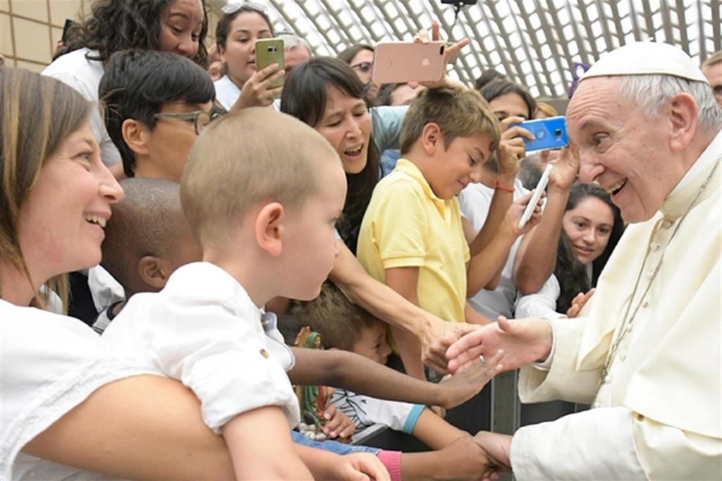 bambini calabria papa francesco
