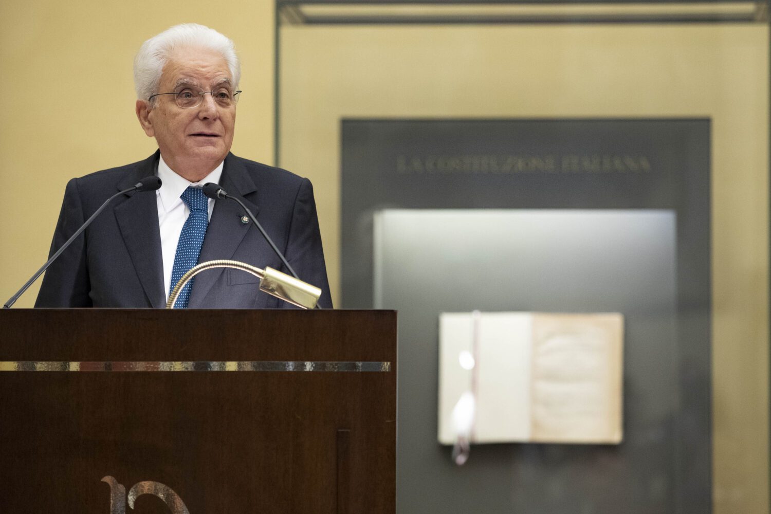 Sergio Mattarella in occasione del centenario della morte di Luigi Scalfaro