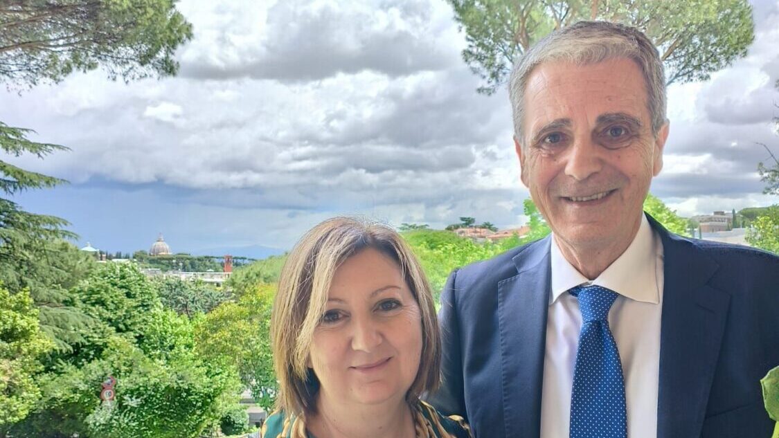 Luciana Megali presidente Forum RC e Claudio Venditti Presidente Forum Calabria
