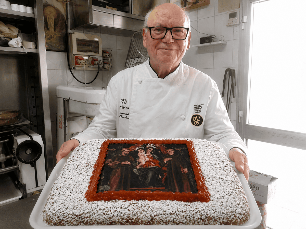 Giovanni Logiudice pasticcere torta della nonna Madonna della Consolazione