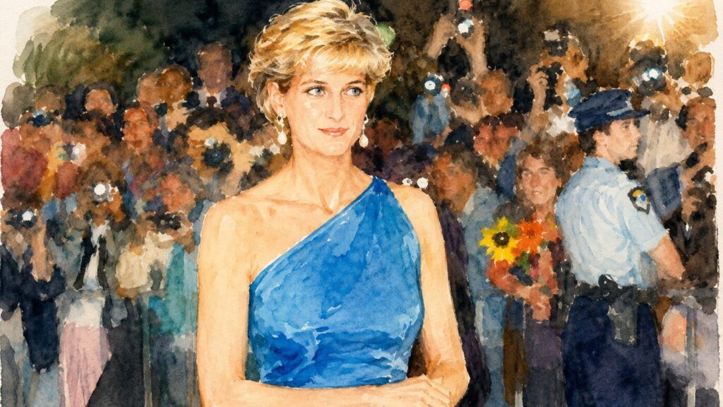 lady diana veste versace