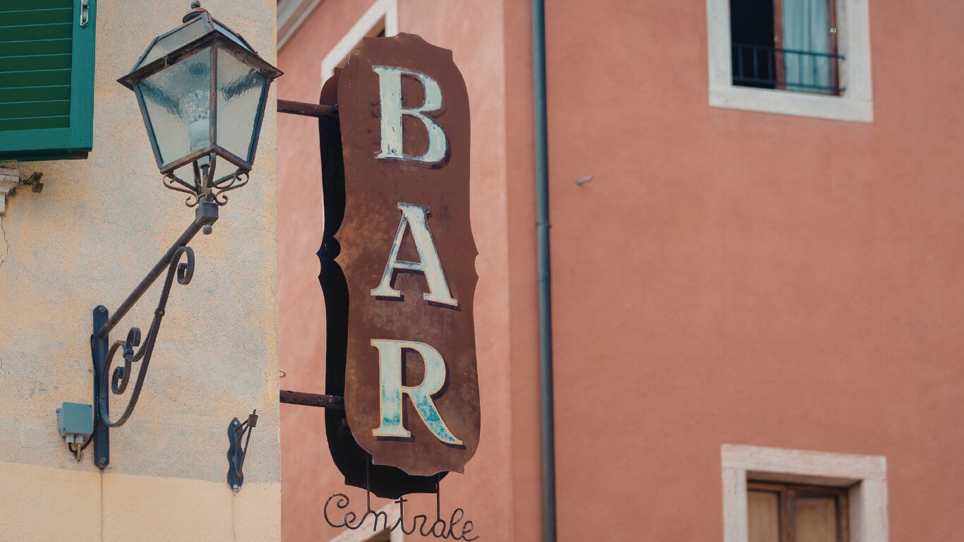 chiusura bar