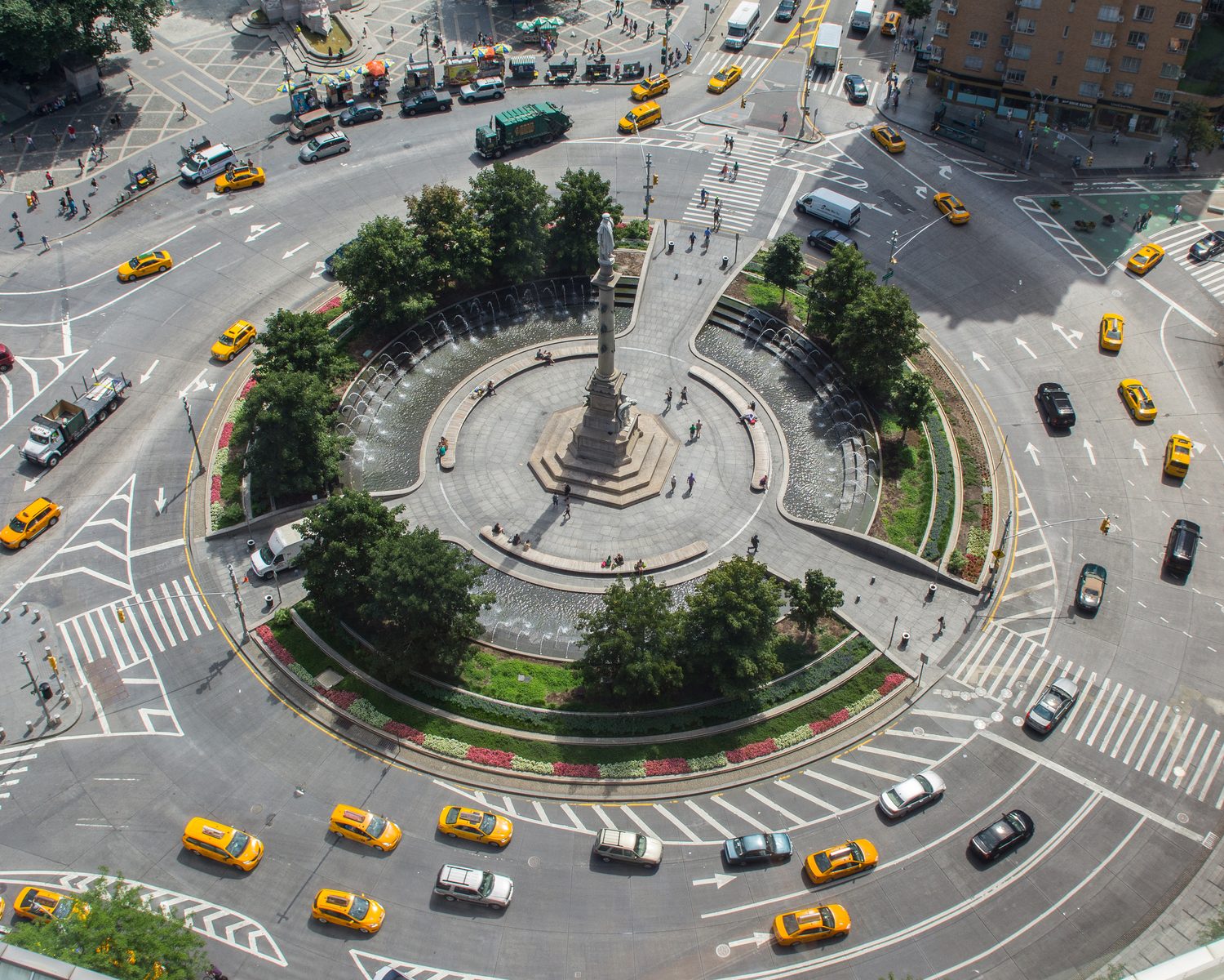 Columbus Circle in New York City