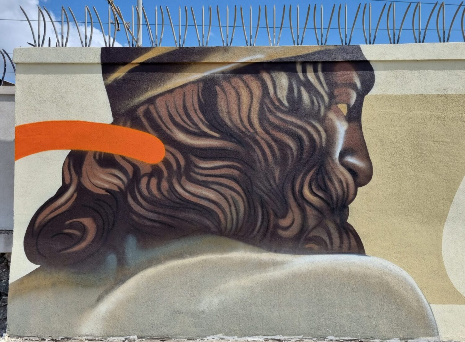 Murales tempietto Reggio Calabria scaled