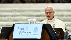Papa Leone dieci anni di Amoris Laetitia