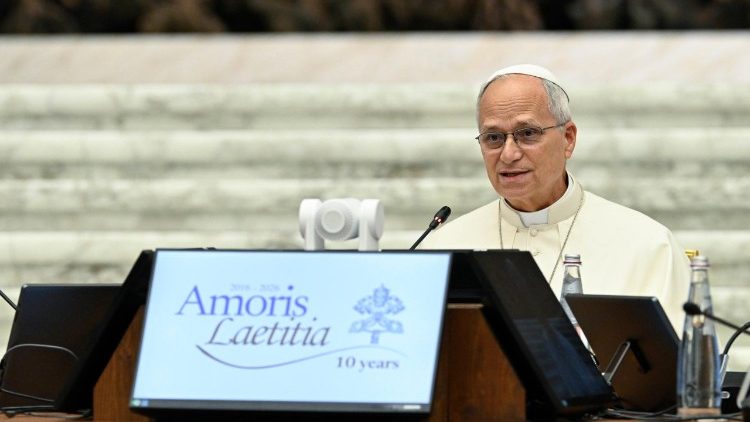 Papa Leone dieci anni di Amoris Laetitia