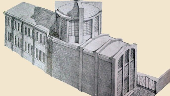 Primo progetto del Santuario