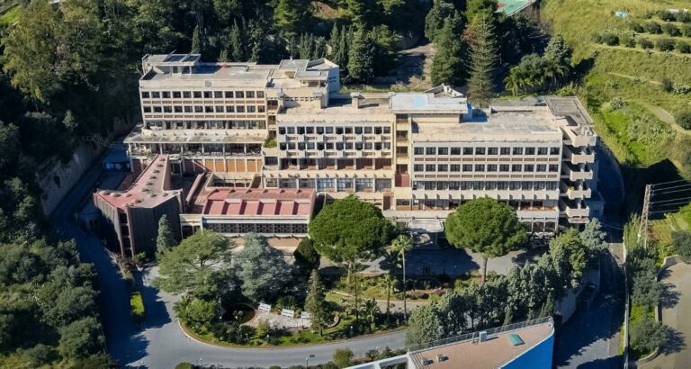 Veduta aerea dellIstituto Teologico San Tommaso di Messina