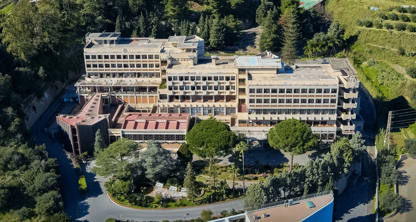 Veduta aerea dell'Istituto Teologico San Tommaso di Messina